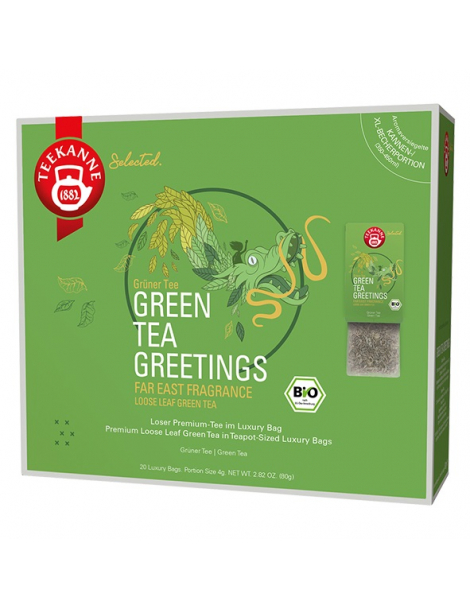 BIO Luxury Bags Green Tea Greetings